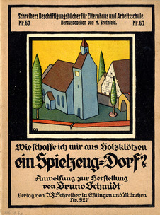 Wie schaffe ich mir aus Holzkl�tzchen ein Spielzeug-Dorf?