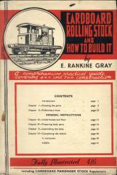 Cardboard Rolling Stock and How to build it